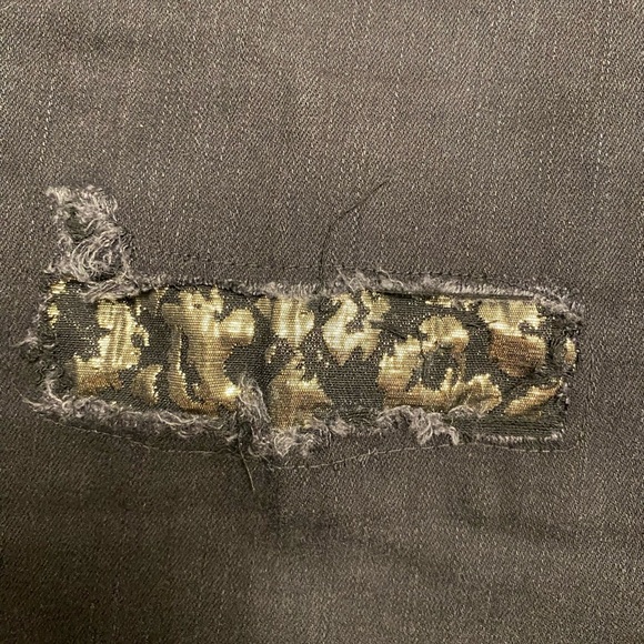 INC International Concepts Women's Washed Black Mid-Rise Boyfriend Jeans size 8 - Picture 8 of 16